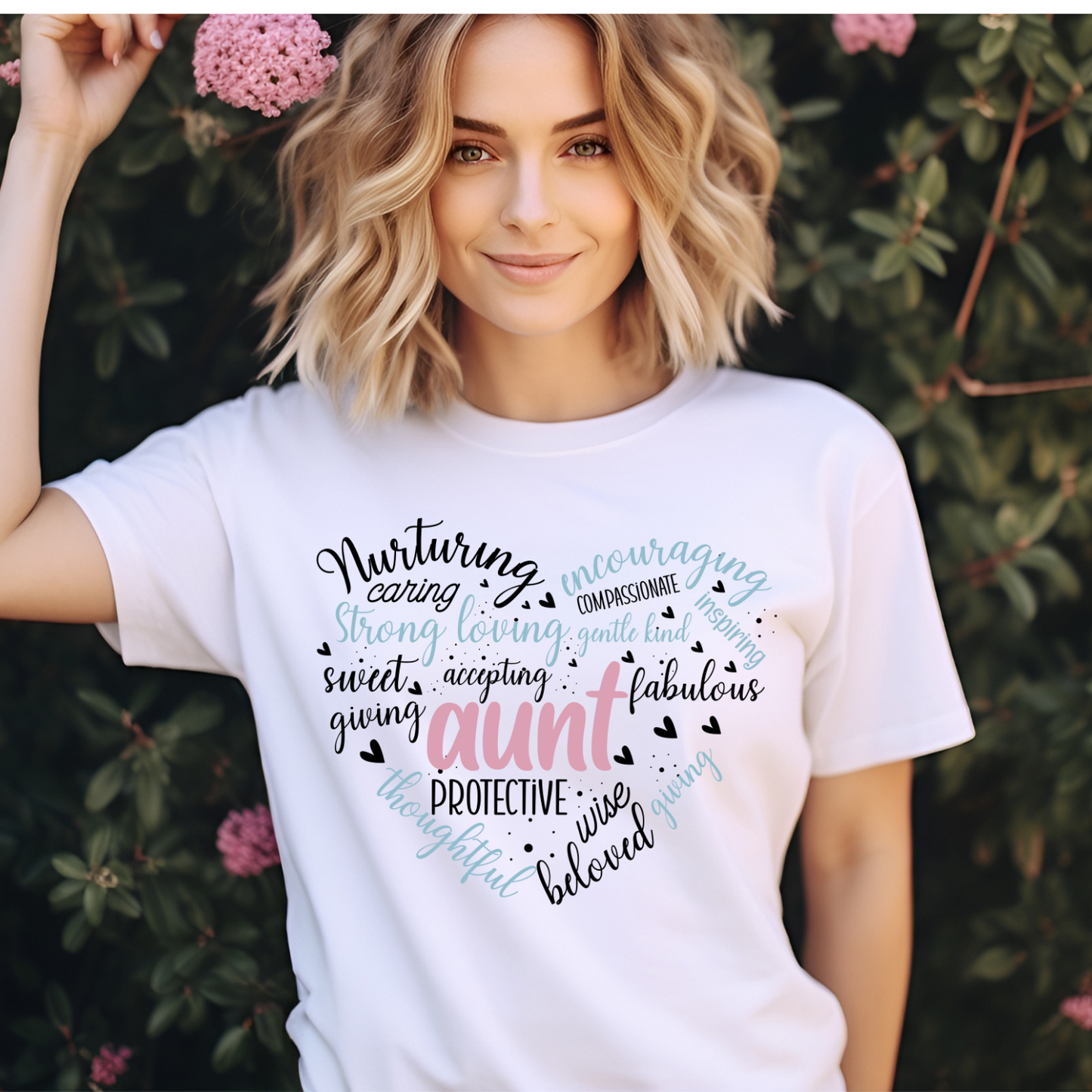 AUNT Short sleeve sublimation T-shirt