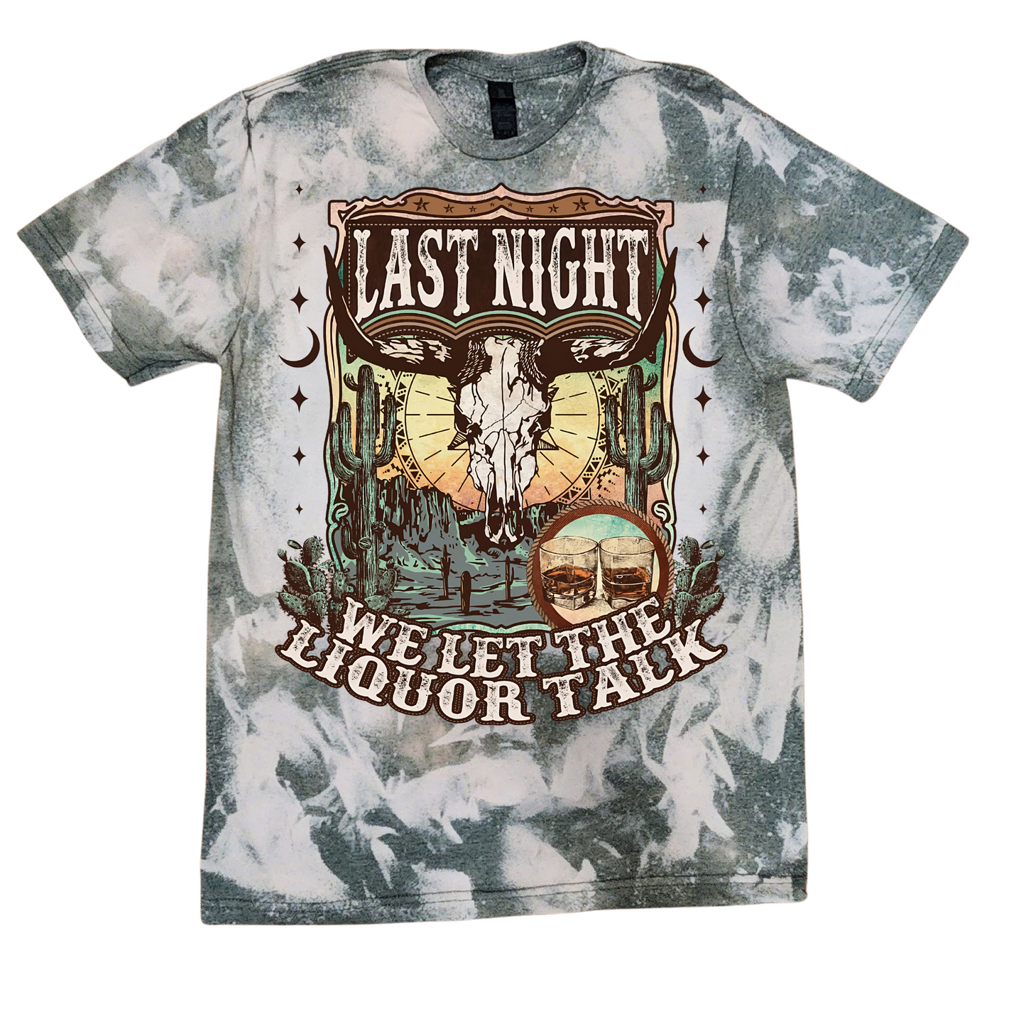 Bleached T-shirt Last Night