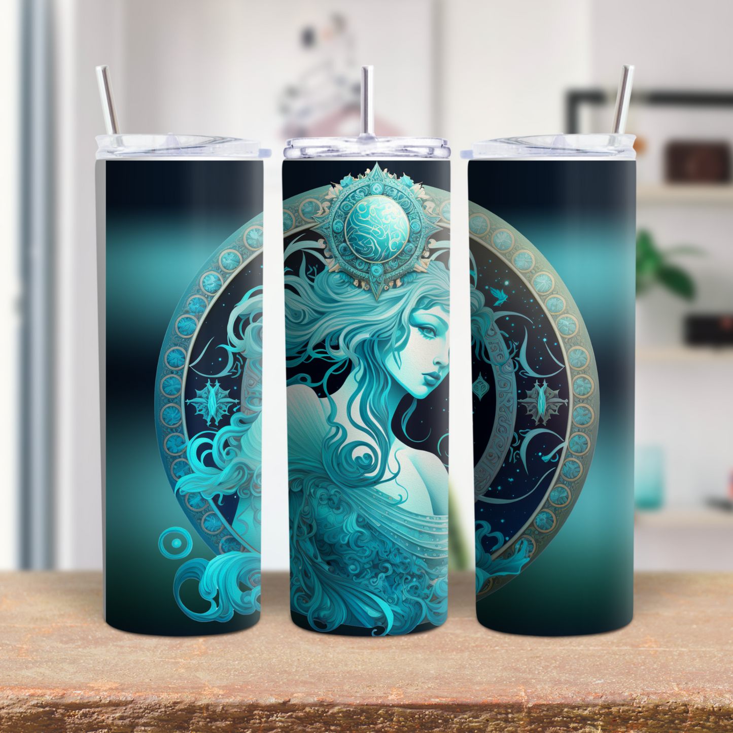 20 oz Aquarius Stainless steel tumbler