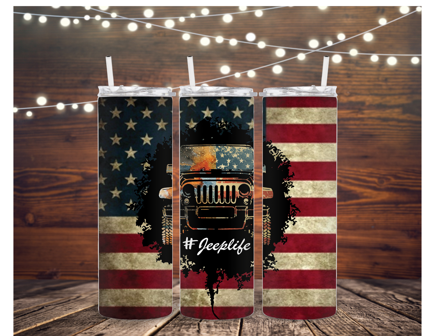 20 oz stainless steel tumbler #jeeplife