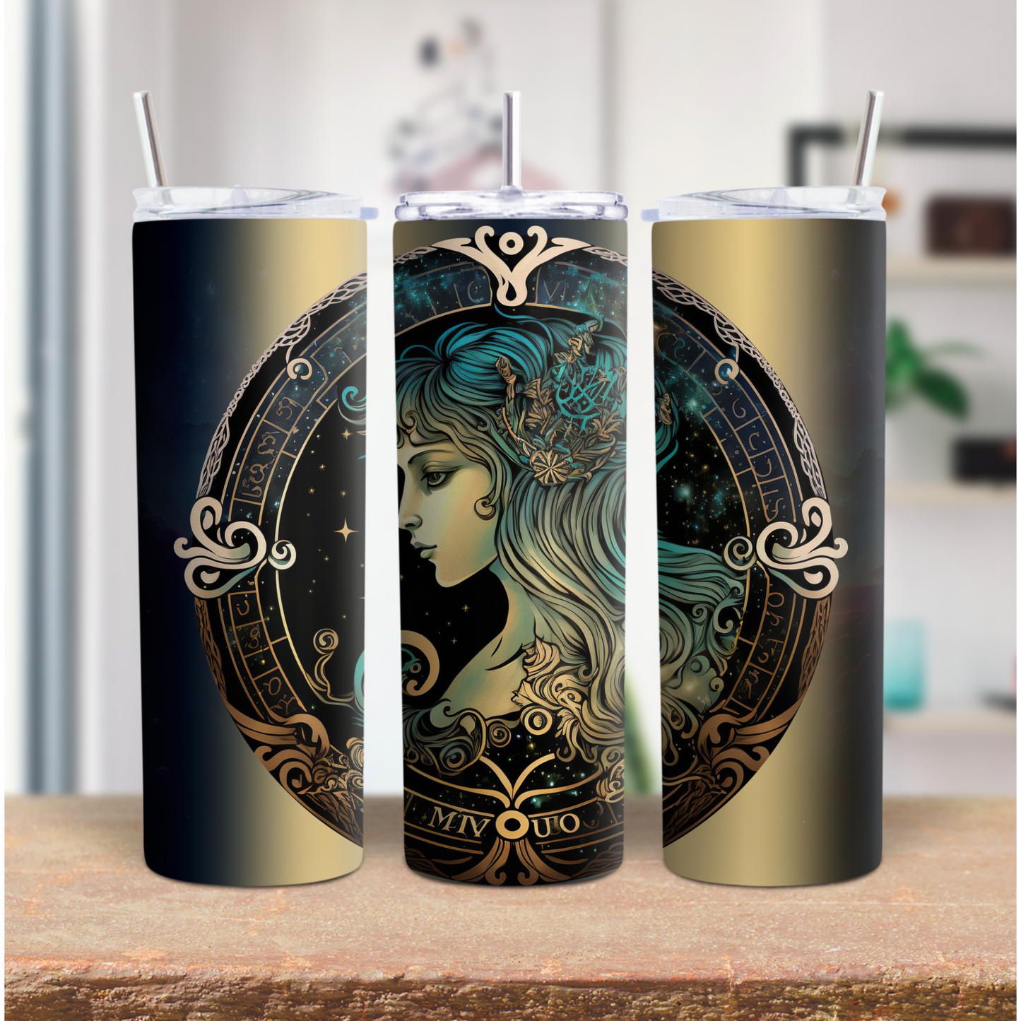 20 oz ... Virgo Stainless steel tumbler