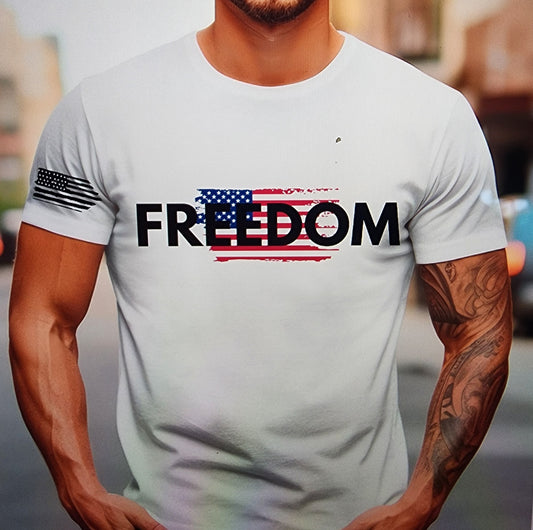 FREEDOM Short sleeve sublimation T-shirt